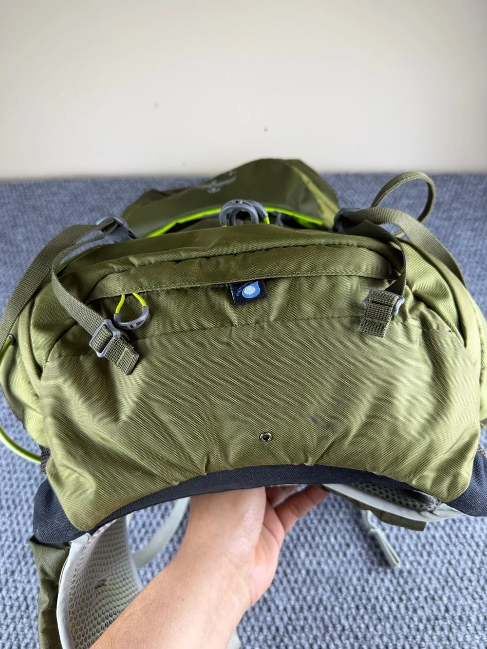 Osprey Stratos 36 Hiking Backpack Green SzM/L AirSpeed Rucksack+New KUIU Bladder